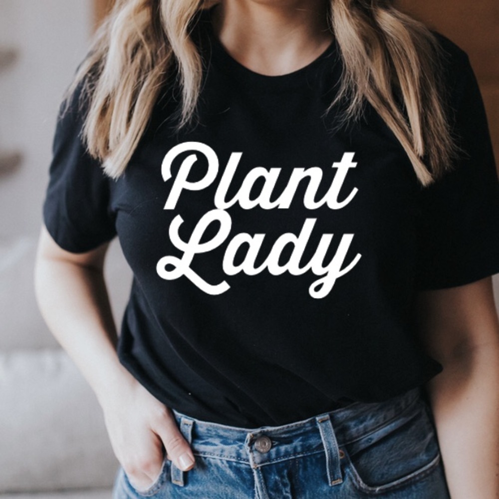 NEW Plant Lady Soft Tee Shirt Top S-4X Fall boho - Picture 2 of 3